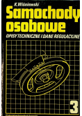 Samochody osobowe Opisy techniczne i dane regulacyjne tom 3
