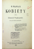 O prawach kobiety 1875 r.