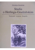 Studia o Herlingu-Grudzińskim