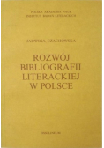 Rozwój bibliografii literackiej w Polsce