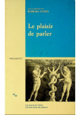 Le Plaisir de parler
