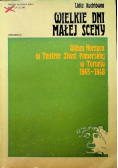 Wielkie dni małej sceny