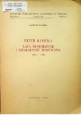 Piotr Kostka lata młodzieńcze i działalność polityczna 1532 - 1595