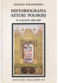 Historiografia sztuki polskiej w latach 1832 1863