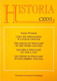 Historia Tom CXXVI Ceny we Wrocławiu w latach 1506 - 1618