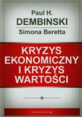 Kryzys ekonomiczny i kryzys wartości