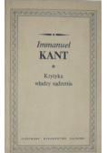 Krytyka władzy sądzenia