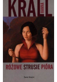 Różowe strusie pióra