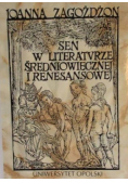 Sen w literaturze średniowiecznej i renesansowej
