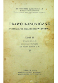 Prawo kanoniczne tom II 1933r