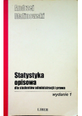 Statystyka opisowa