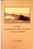 Z dziejów sanktuarium św Marii Magdaleny w Puszczy Solskiej