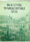 Rocznik Warszawski XVII