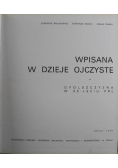Wpisana w dzieje ojczyste