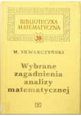 Wybrane zagadnienia analizy matematycznej