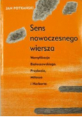 Sens nowoczesnego wiersza