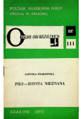 Pies istota nieznana