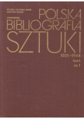 Polska Bibliografia Sztuki 1801 - 1944