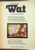 Wat Wiersze wybrane