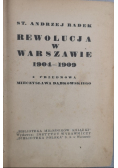 Rewolucja w Warszawie 1904 do 1909 1938 r.