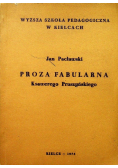 Proza fabularna Ksawerego Pruszyńskiego