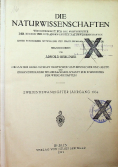 Die Naturwissenschaften 1934 r.