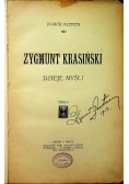 Zygmunt Krasiński dzieje myśli tom I 1912 r.