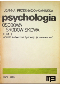 Psychologia osobowa i środowiskowa tom 1