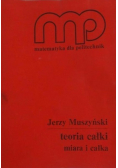 Matematyka dla politechnik teoria całki miara i całka