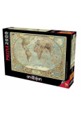 Puzzle 2000 Mapa Świata