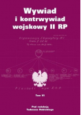 Wywiad i kontrwywiad wojskowy II RP Tom VI