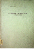 Elementy fizykochemii koloidów