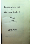 Insegnamenti di giovanni paolo VII 1