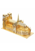 Puzzle Metalowe 3D - Katedra Notre Dame