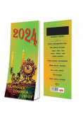 Kalendarz 2024 Tygodniowy z magnesem