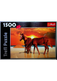 Puzzle 1500 Rumaki na plaży