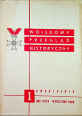 Wojskowy przegląd historyczny nr 1 rok 1989
