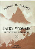 Tatry Wysokie przewodnik Taternicki część 2