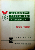 Wojskowy przegląd historyczny nr 1 - 2 1920-1990
