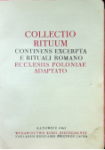 Collectio Rituum Continens Excerpta e Rituali Romano