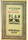 Plan Lwowa z przewodnikiem 1935 r.