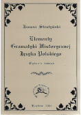 Elementy gramatyki historycznej języka polskiego