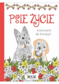 Kolorowanki dla dorosłych. Psie życie