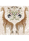 Karnet kwadrat z kopertą Giraffe
