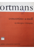Concertino a moll na skrzypce i fortepian