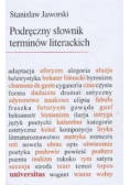 Podręczny słownik terminów literackich