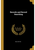 Records and Record Searching