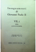 Insegnamenti di Giovanni Paolo II Tom VII Część 2