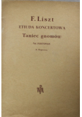 Etiuda koncertowa Taniec gnomów na fortepian