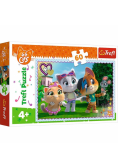 Puzzle 60 Zabawy w gronie przyjaciół TREFL